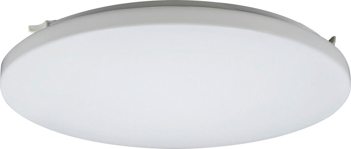 LED-DECKENLEUCHTE Modern 33/5,7 cm    - Weiß, Basics, Kunststoff/Metall (33/5,7cm)