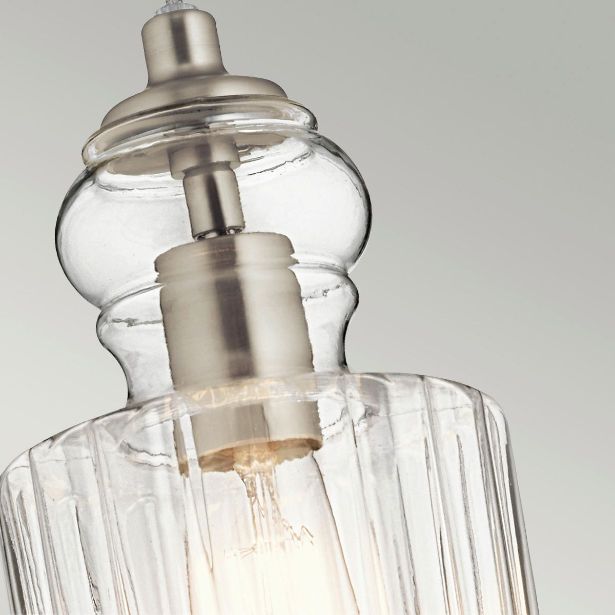 HÄNGELEUCHTE Elstead Riviera 14.7/36.8  cm   - KONVENTIONELL, Glas/Metall (14.7/36.8 cm) - Elstead Lighting