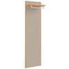GARDEROBENPANEEL  in 44/183/29 cm  - Sandfarben/Eiche Bianco, Design, Holz/Holzwerkstoff (44/183/29cm)