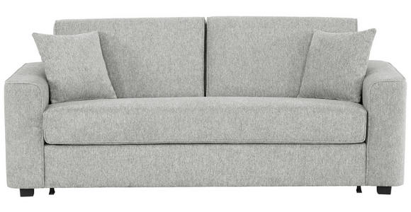 SCHLAFSOFA Webstoff Grau  - Schwarz/Grau, Design, Kunststoff/Textil (205/83/100cm) - Xora