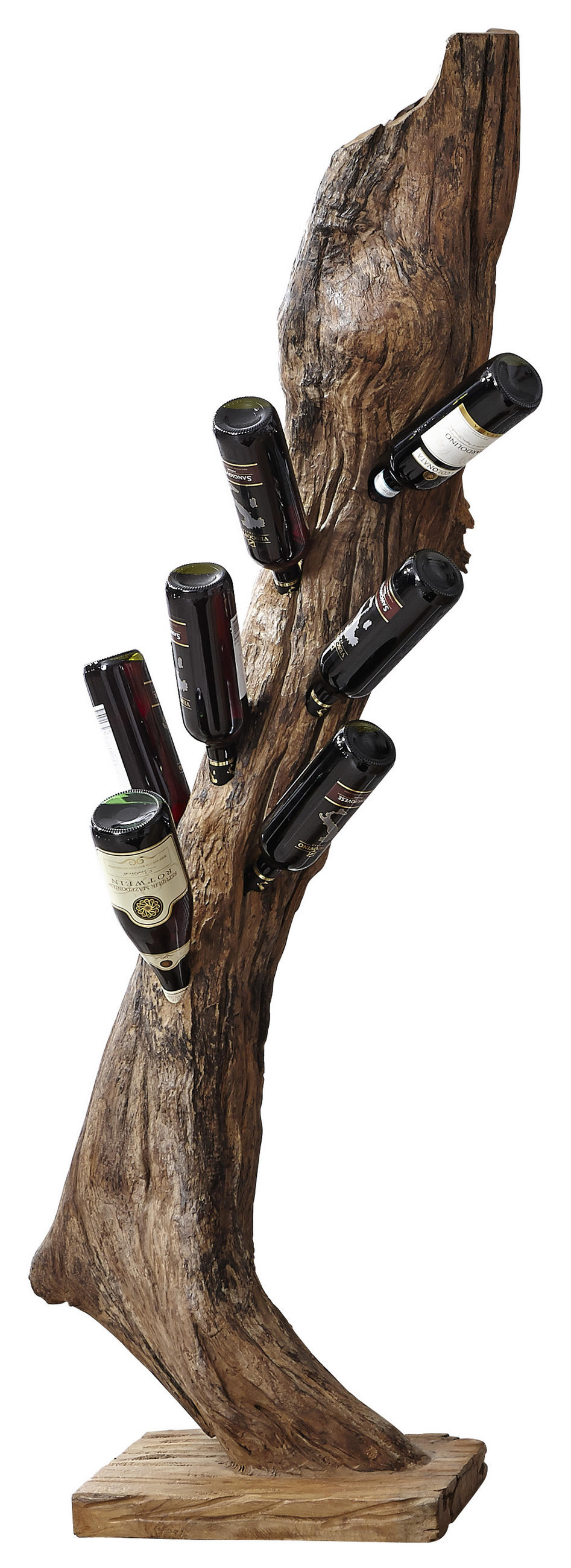 FLASCHENHALTER - Naturfarben, LIFESTYLE, Holz (30/180/30cm) - Landscape