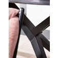 ESSTISCH in Holz, Metall 200/100/76 cm - Schwarz/Akaziefarben, Design, Holz/Metall (200/100/76cm) - Landscape
