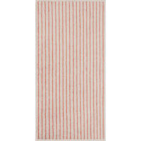 HANDTUCH Weekend Platinfarben, Koralle  - Platinfarben/Koralle, Basics, Textil (50/100cm) - Cawoe