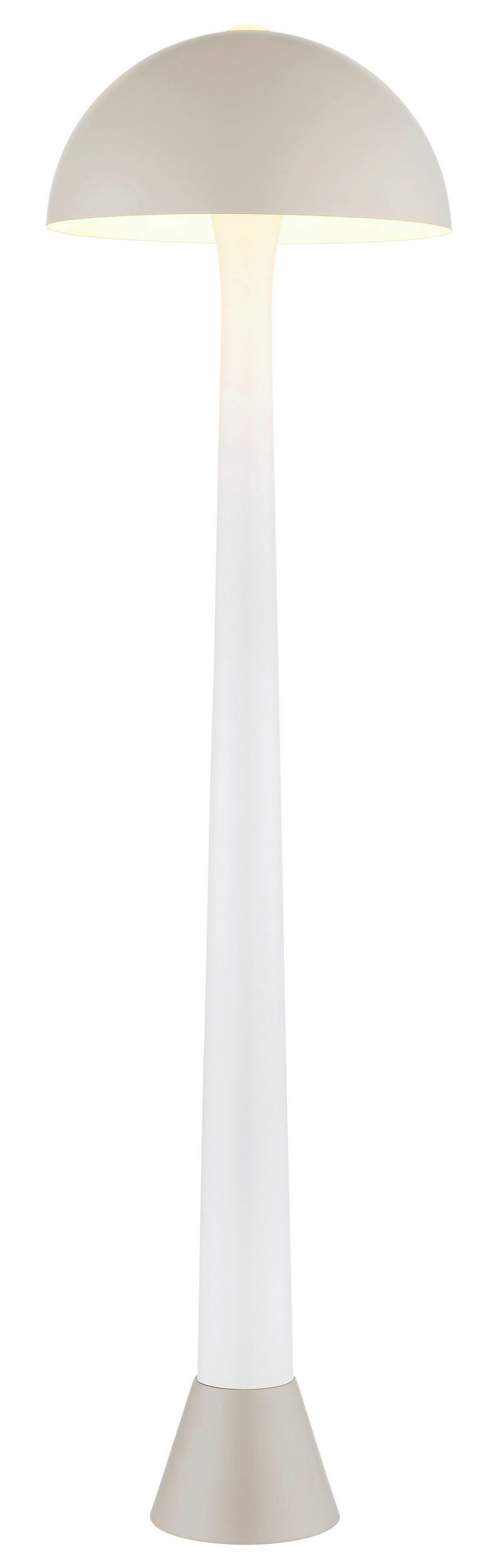 STOJACÍ LAMPA, 40/150 cm  - bílá/černá, Design, kov/plast (40/150cm) - Globo