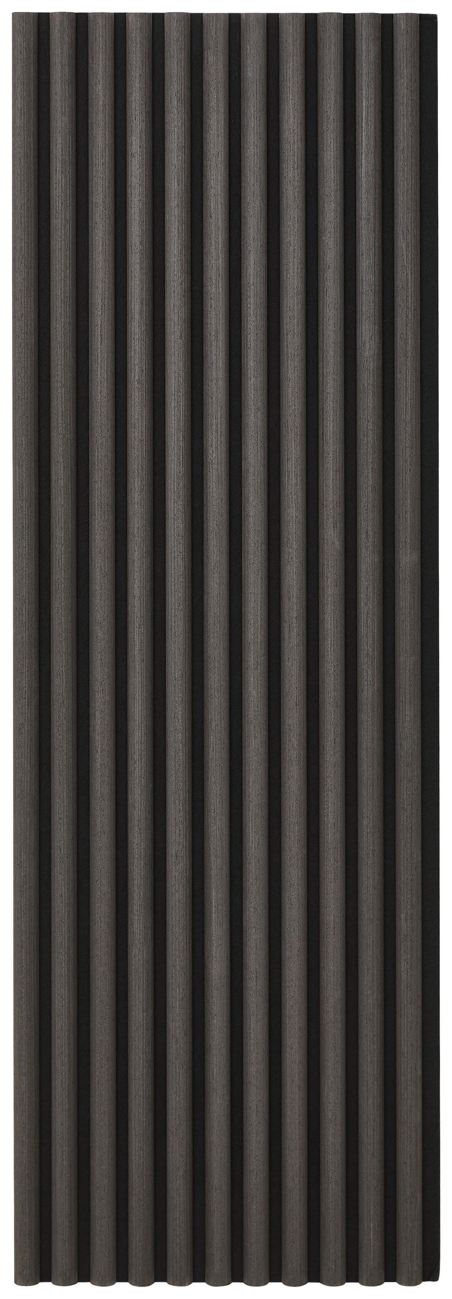 AKUSTIKPANEEL Nachbildung 41/120/2,1 cm  - Schwarz, Design, Holzwerkstoff/Kunststoff (41/120/2,1cm) - Livetastic