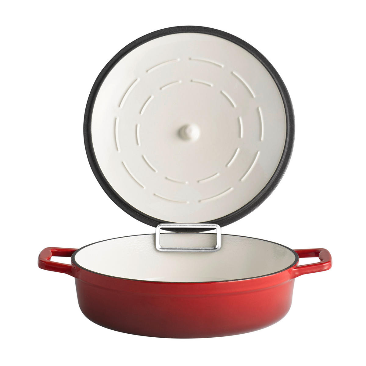 SCHMORTOPF 5 Stars 3 L  - Rot/Creme, Basics, Metall (28/28/7cm)