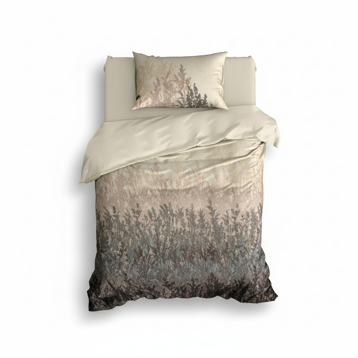 BETTWÄSCHE 155/220 cm  - Beige, Basics, Textil (155/220cm)