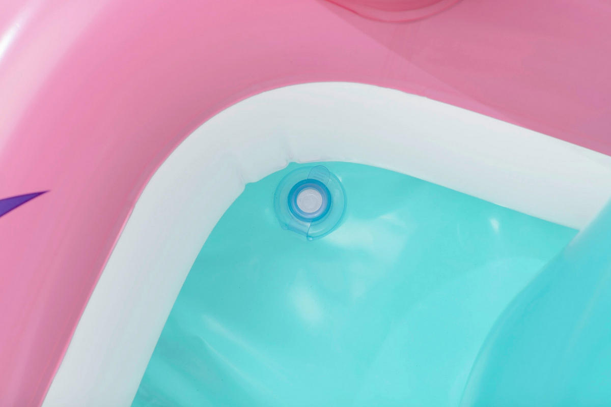 PLANSCHBECKEN 180/180/117 cm  - Multicolor, Basics, Kunststoff (180/180/117cm) - Bestway