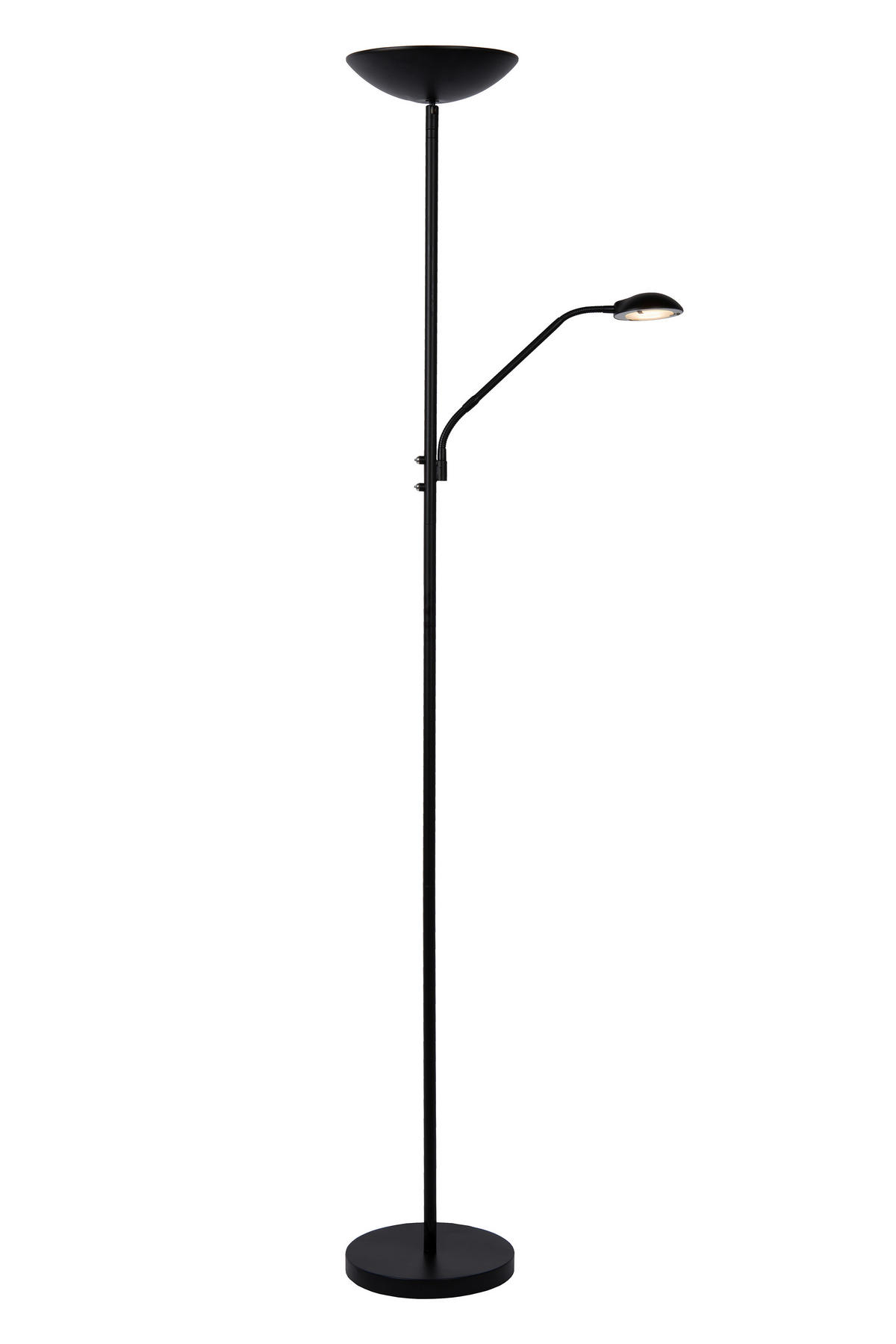 LED-STEHLEUCHTE ZENITH 25.4/53.2/180 cm   - Design, Metall (25.4/53.2/180cm) - Lucide