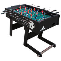 TISCHFUßBALL SKORPION KICK - Schwarz, MODERN, Holz (121/61/81cm) - Ambia Garden