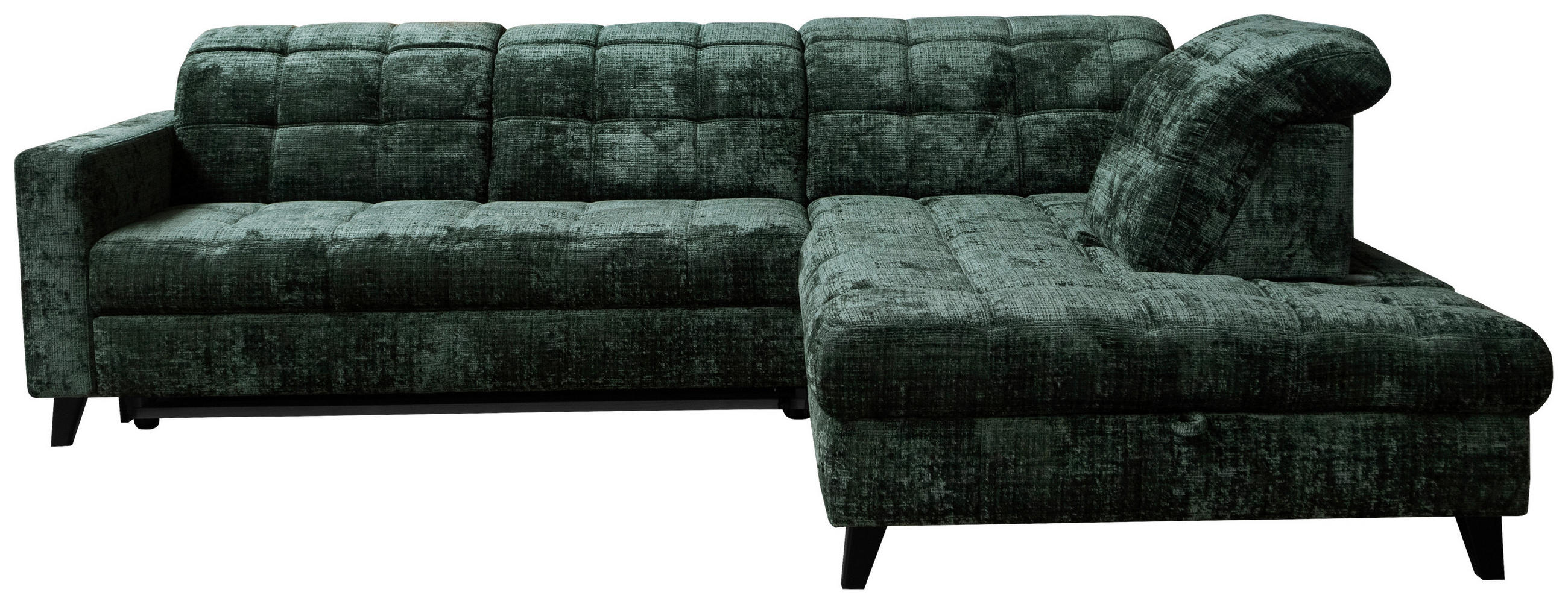 Xora ROHOVÁ SEDACIA SÚPRAVA, textil, zelená