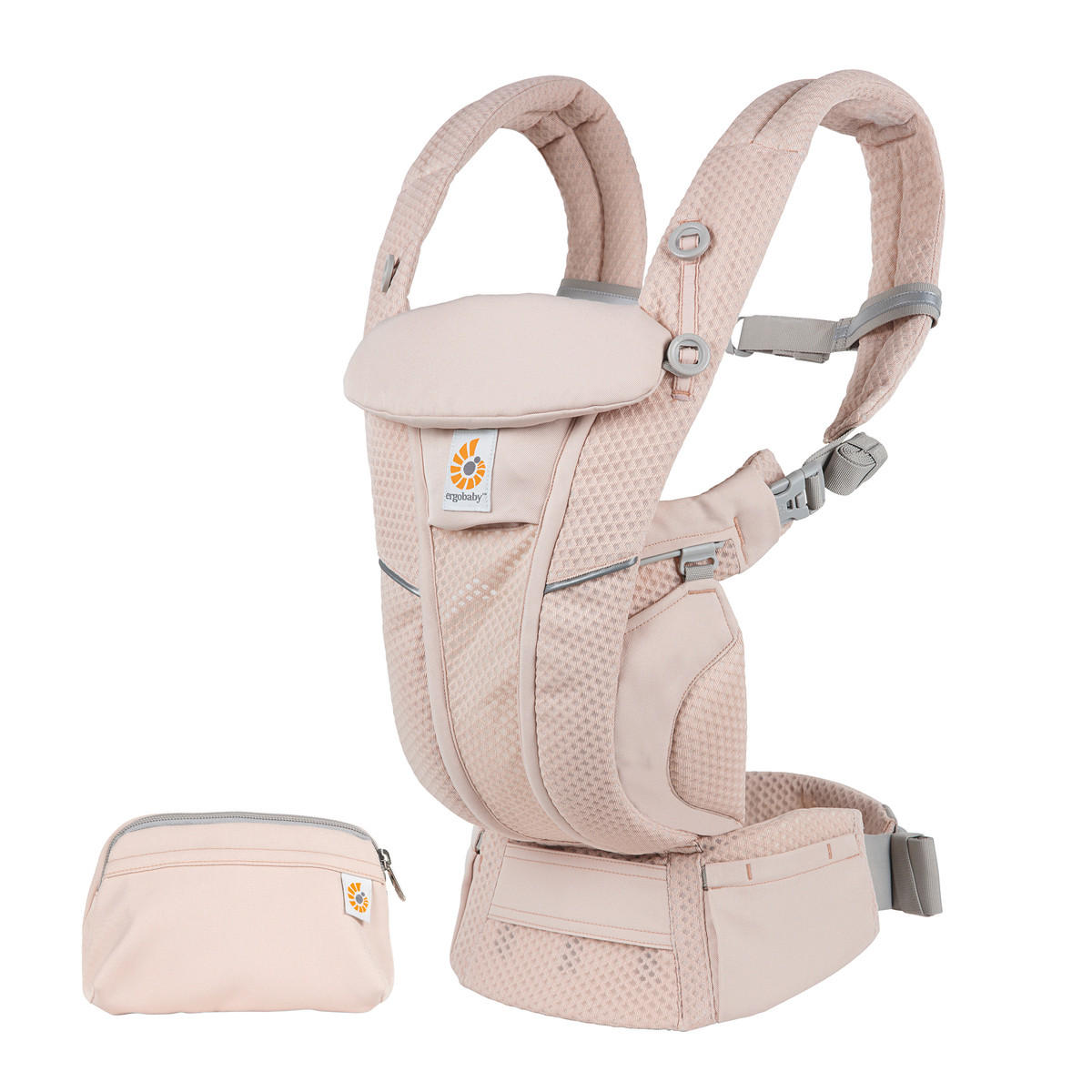 KENGURU  Omni Breeze  svetlo roza  - svetlo roza, Basics, tekstil (0,7kg) - Ergo Baby