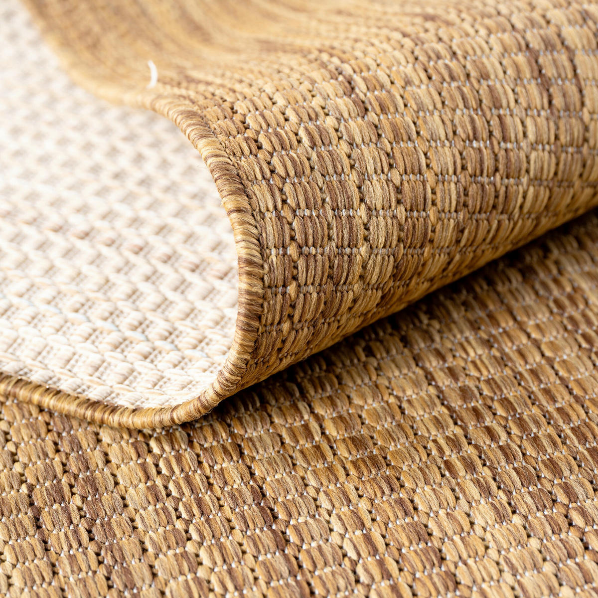 OUTDOORTEPPICH für Terrasse und Balkon 80/150 cm MIRA Braun  - Braun, Design, Textil (80/150cm) - Ayyildiz 