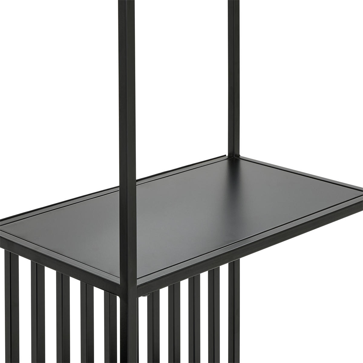 REGAL Schwarz  - Schwarz, Design, Metall (80/190/30cm) - Livetastic