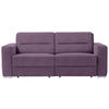 SCHLAFSOFA in Beere  - Beere, KONVENTIONELL, Textil/Metall (202/86/92cm) - Sedda