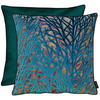 KISSENHÜLLE 46/46 cm  - Petrol, Design, Textil (46/46cm) - Apelt