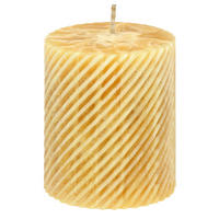 STUMPENKERZE 6,6/8,0 cm  - Gelb/Honig, Basics, Naturmaterialien (6,6/8,0cm) - Steinhart