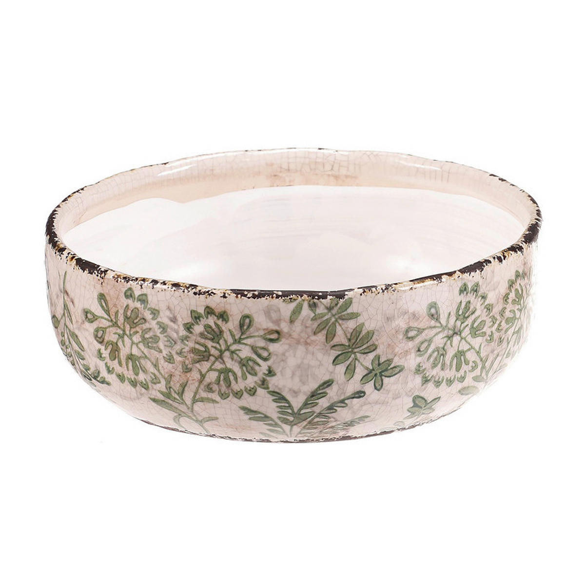 KVETINÁČ keramika, 26/9/26 cm - krémová, Basics, keramika (26/9/26cm)