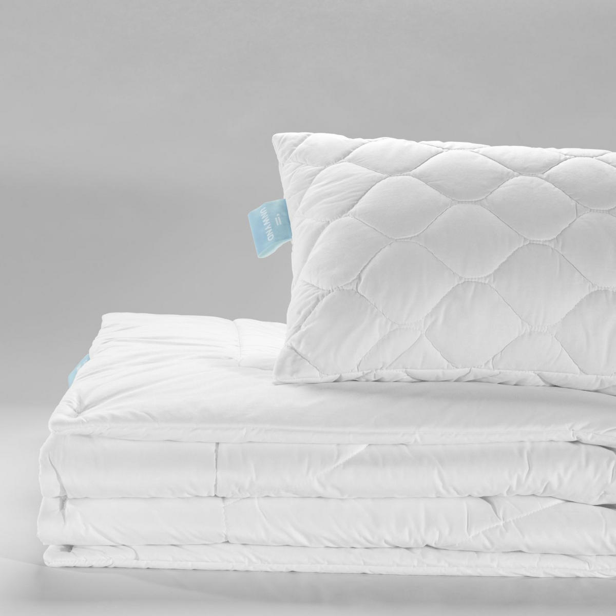 VANKÚŠ POD HLAVU, 40/80 cm - biela, Basics, textil/prírodné materiály (40/80cm)