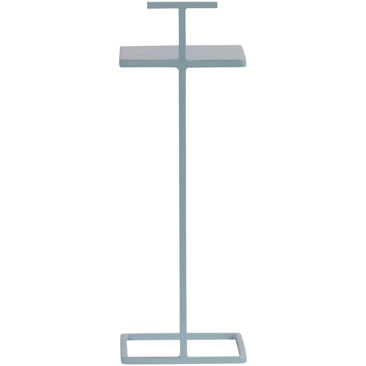 BEISTELLTISCH in Metall 22/22/64 cm  - Hellblau, Design, Metall (22/22/64cm) - Livetastic