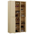 SCHUHSCHRANK  in 109,2/191,9/34,9 cm  - Hellgelb/Grau, MODERN, Holzwerkstoff/Kunststoff (109,2/191,9/34,9cm) - Carryhome