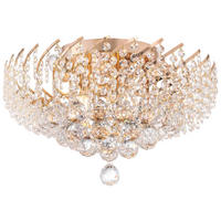 KRONLEUCHTER 41/21,5/41 cm   - Goldfarben, Trend, Glas/Metall (41/21,5/41cm) - MAYTONI