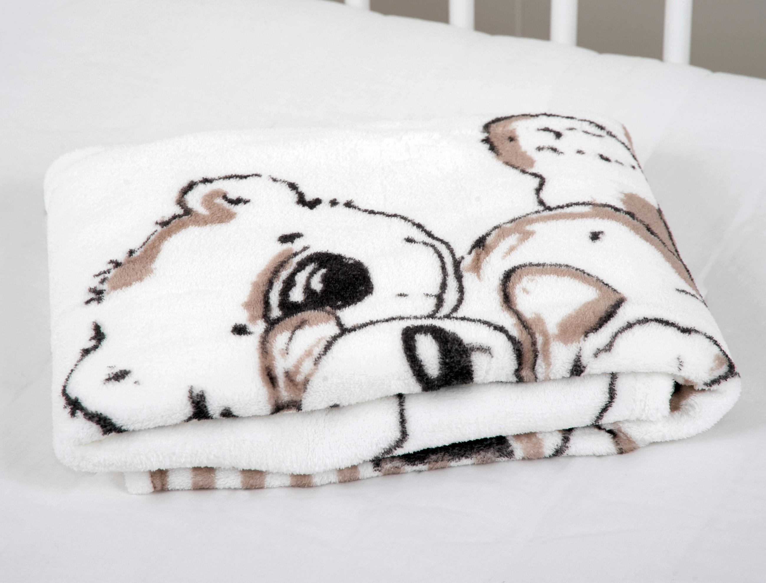 BABYDECKE 75/100 cm  - Multicolor/Weiß, Basics, Textil (75/100cm) - Herding