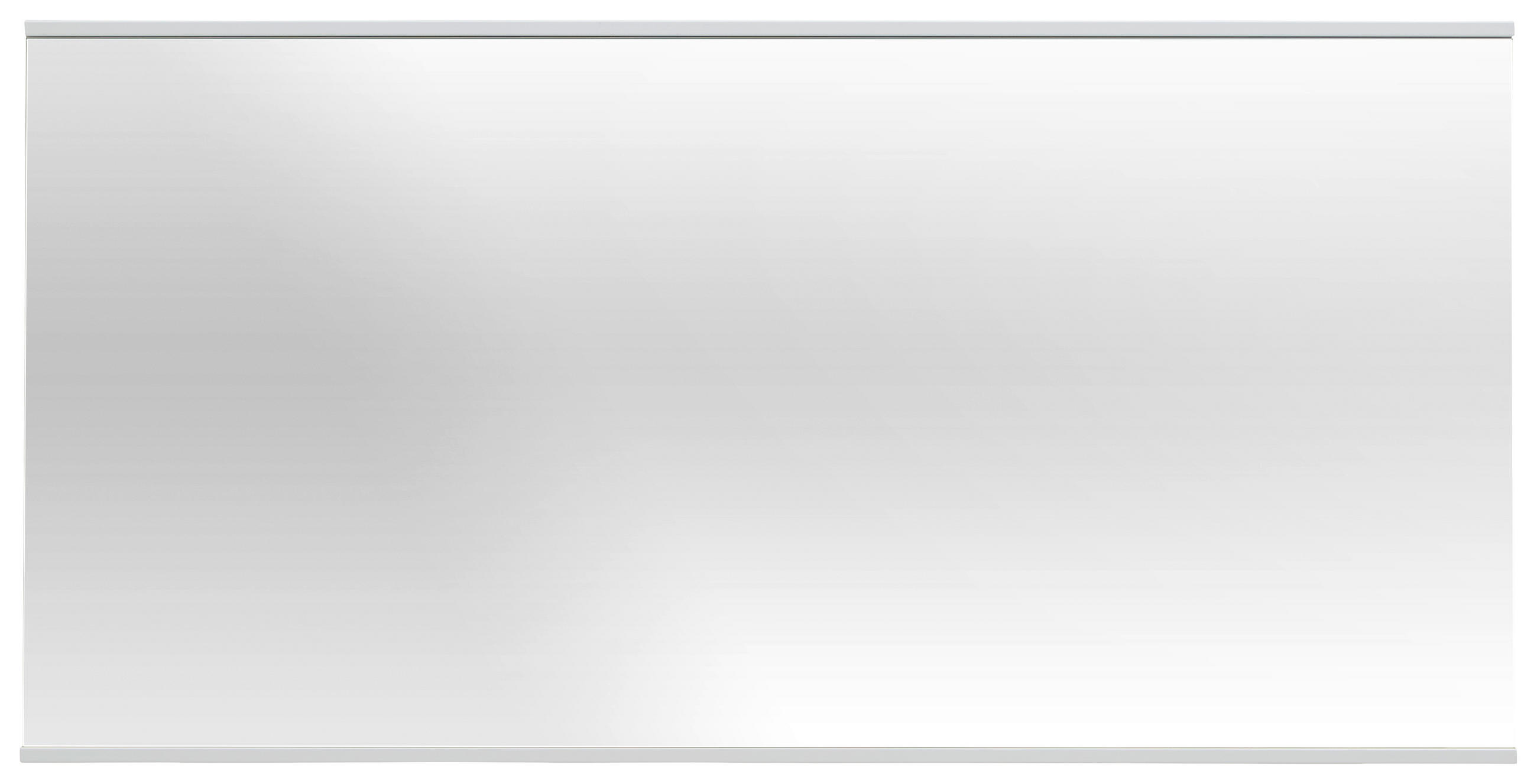 WANDSPIEGEL 123/62/2 cm    in rechteckig  - Weiß, Design, Glas/Holz (123/62/2cm) - Dieter Knoll