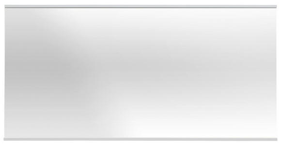 WANDSPIEGEL 123/62/2 cm    in rechteckig  - Weiß, Design, Glas/Holz (123/62/2cm) - Dieter Knoll