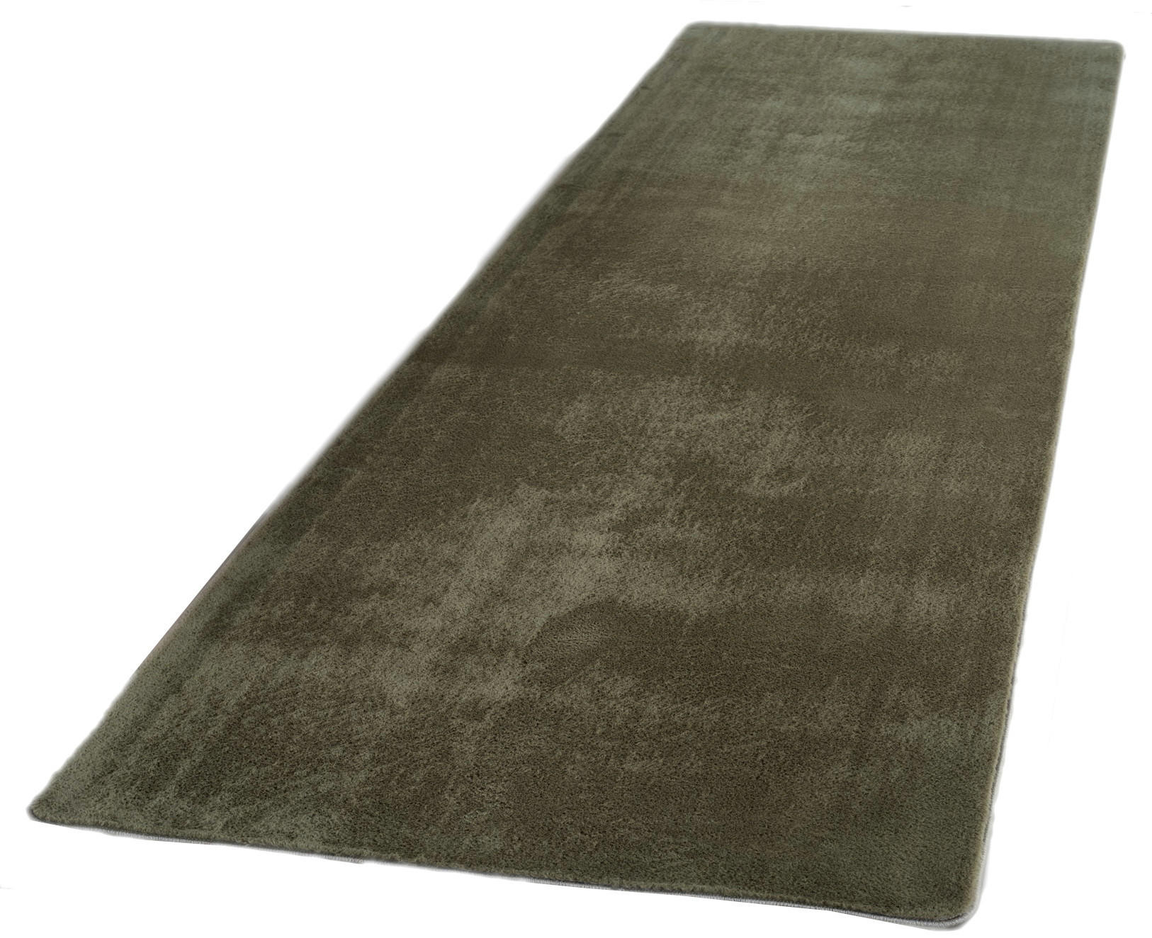 WEBTEPPICH 80/250 cm Joy Olivgrün  - Olivgrün, Design, Textil (80/250cm)