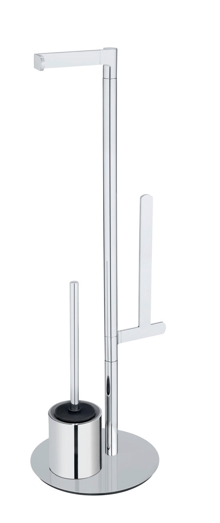 Wenko Wc-Bürstenkombination Polvano Edelstahl 29x79x25 cm
