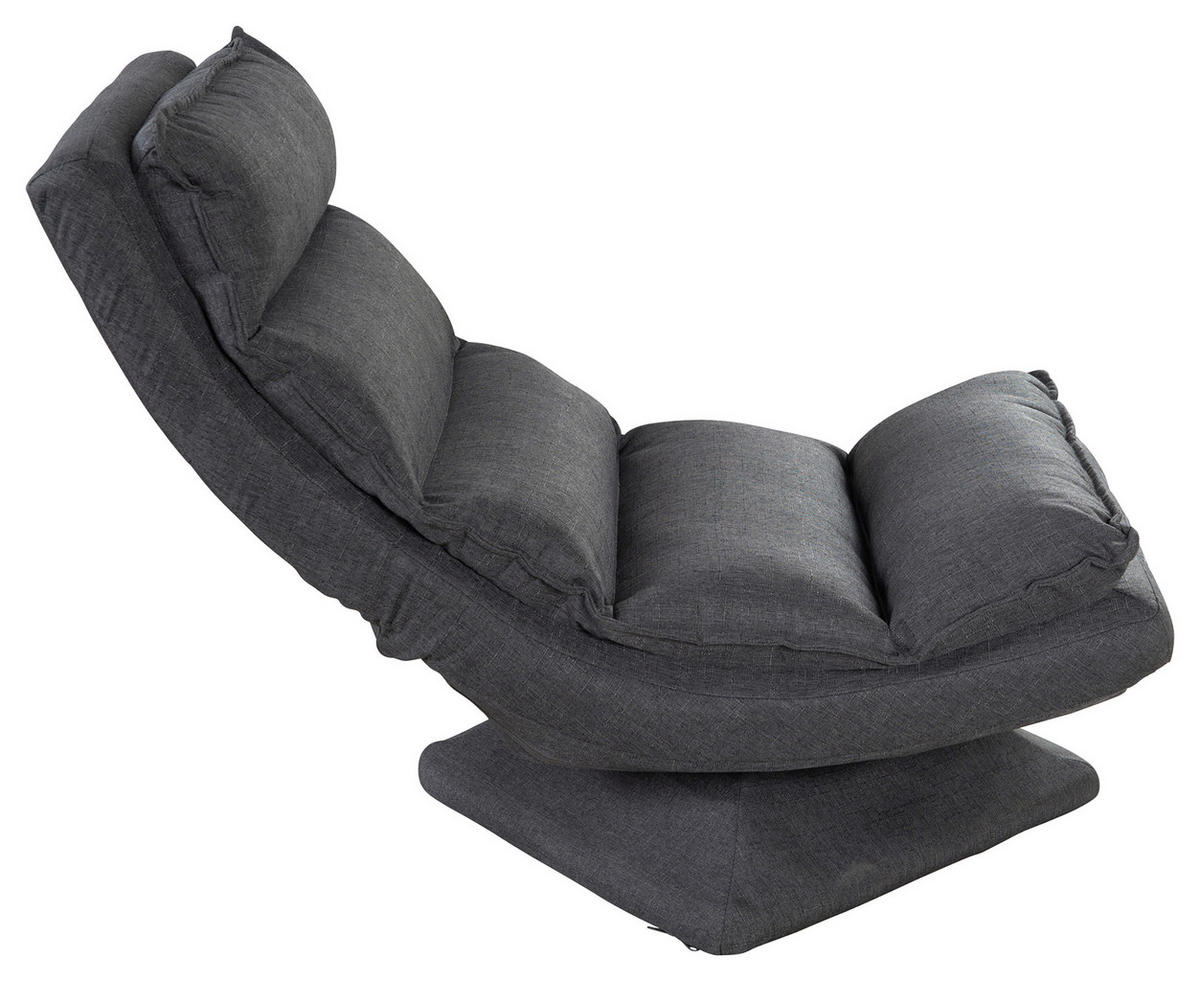 LOUNGESESSEL - Grau, MODERN, Textil/Metall (59/83/59cm) - Minecraft