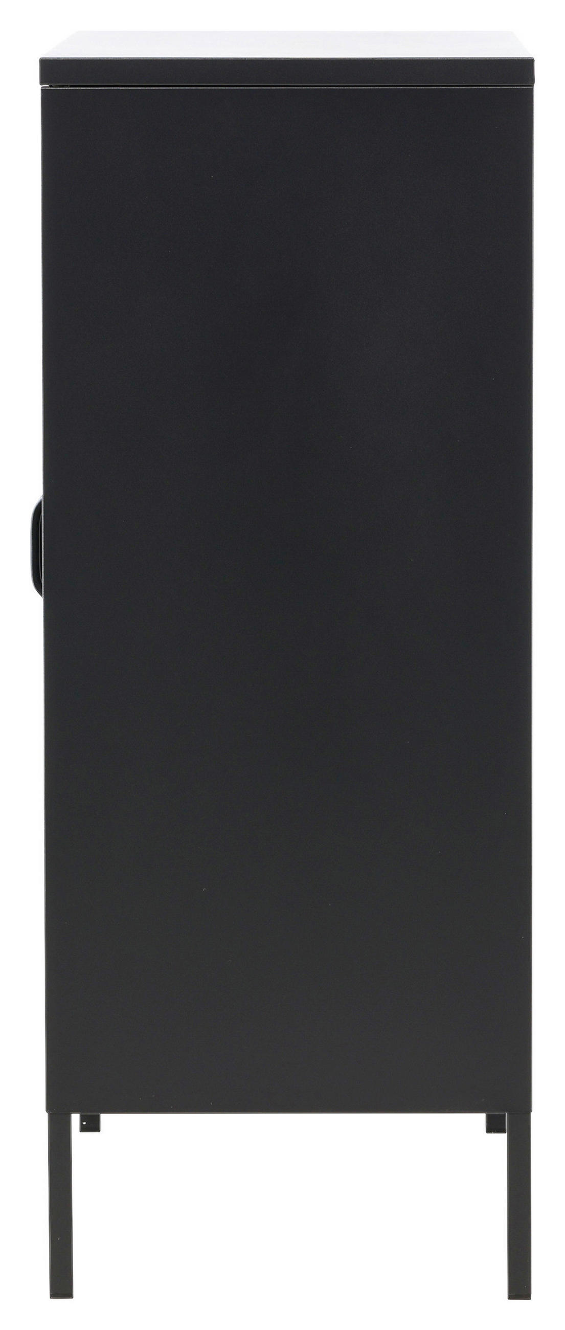 SIDEBOARD  in 80/101.5/40 cm  - Schwarz, Design, Metall (80/101.5/40cm) - Livetastic