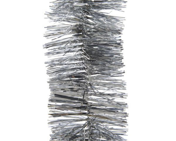 GIRLANDE  - Silberfarben, LIFESTYLE, Kunststoff (270/7cm)