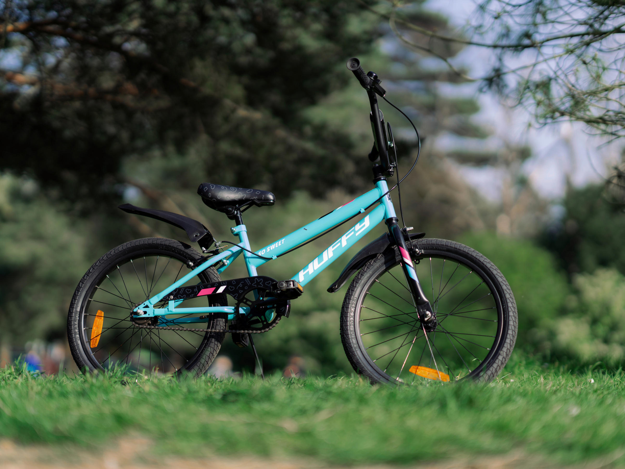 KINDERFAHRRAD 20 Zoll  - Hellblau, Basics, Metall (64/95/135cm)