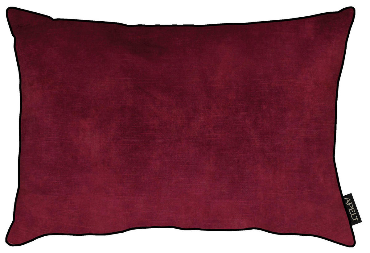 ZIERKISSEN 35/45 cm  - Bordeaux, Basics, Textil (35/45cm) - Apelt