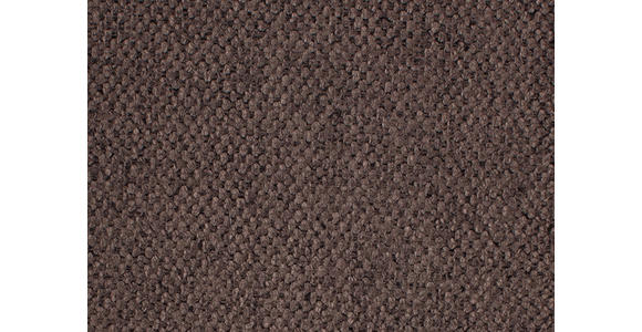 WOHNLANDSCHAFT in Webstoff Dunkelbraun  - Dunkelbraun/Schwarz, Design, Textil/Metall (208/344/180cm) - Dieter Knoll