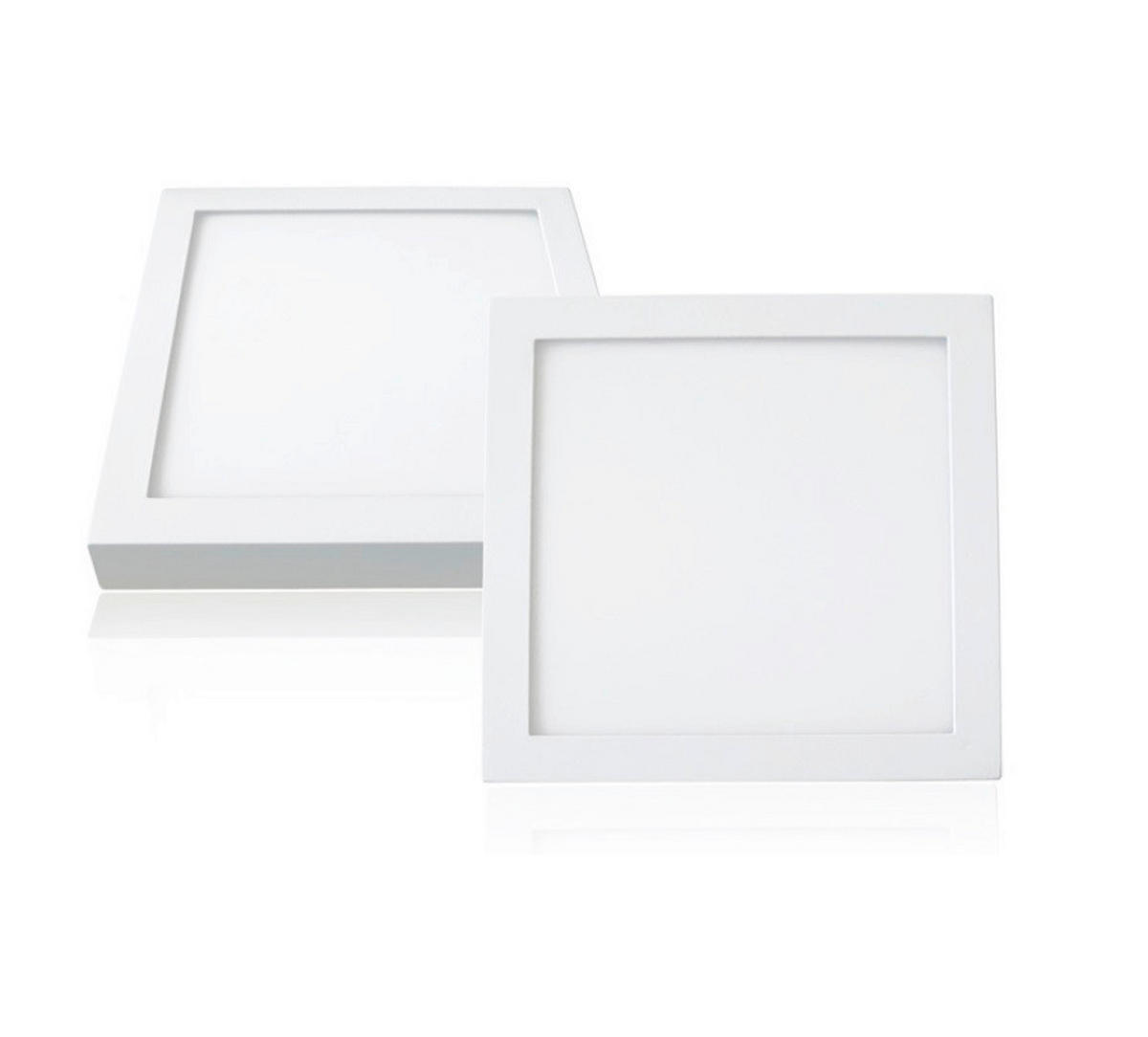 LED-PANEL   18 W//4000 K// - bela, Basics, kovina/umetna masa (24/24cm)