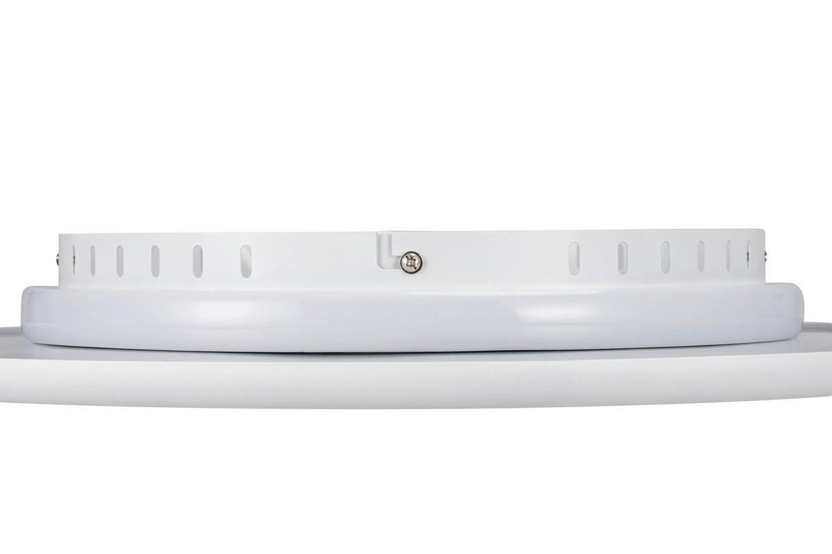 LED-DECKENLEUCHTE Arcalis 45/5,2 cm  - Weiß, Design, Kunststoff/Metall (45/5,2cm) - Novel