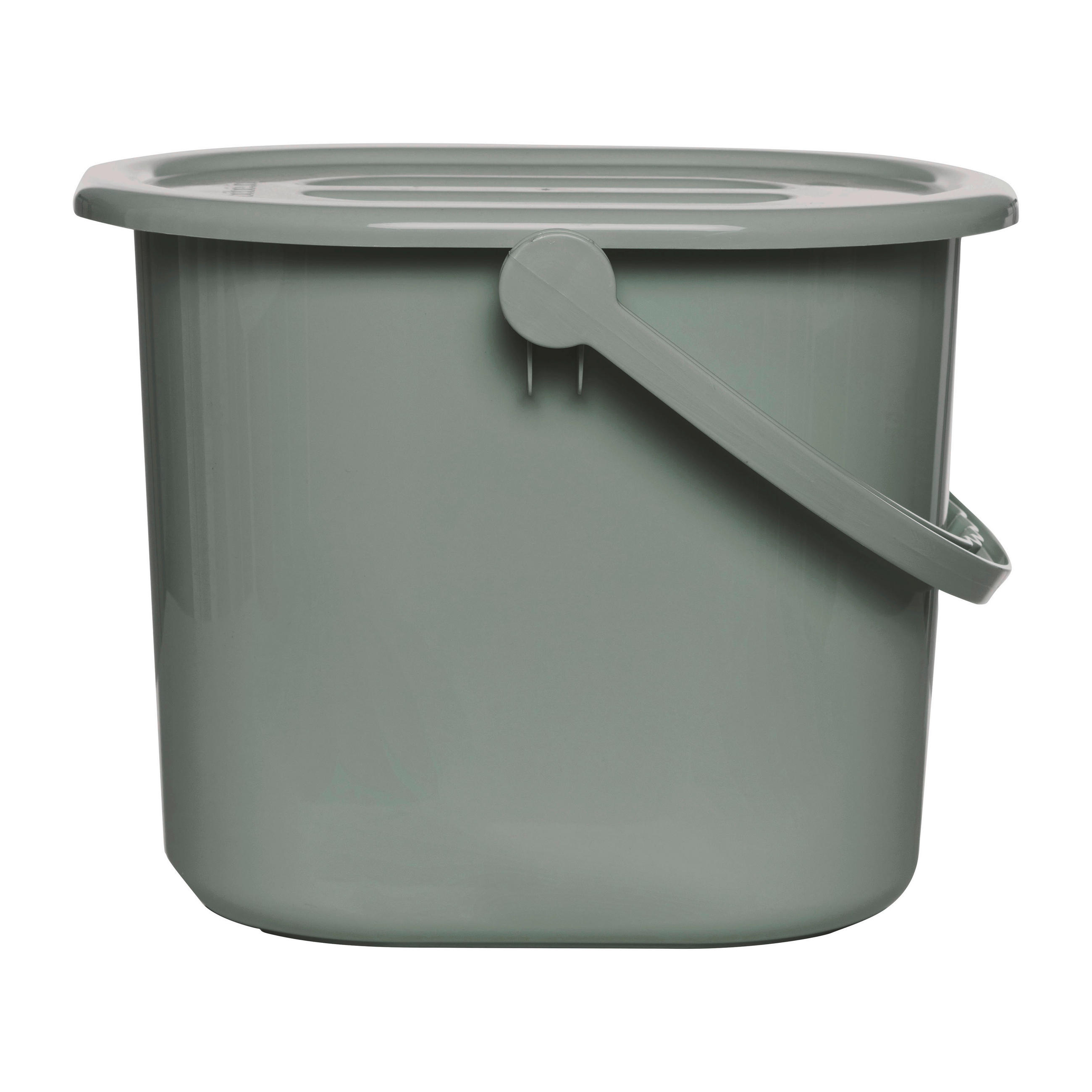 WINDELEIMER 36,5/32/28 cm Breeze Green  - Grün, Basics, Kunststoff (36,5/32/28cm) - Bebe Jou