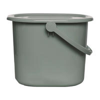 WINDELEIMER 36,5/32/28 cm Breeze Green  - Grün, Basics, Kunststoff (36,5/32/28cm) - Bebe Jou