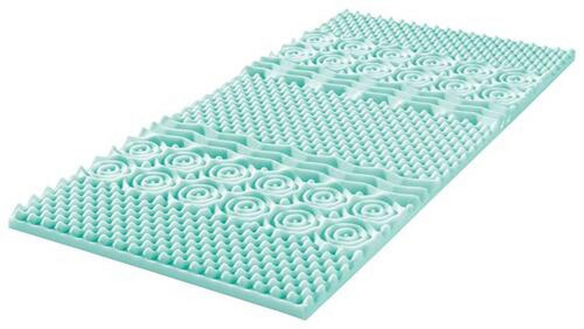 TOPPER 80/200 cm Höhe ca. 6 cm  - Weiss, Basics, Textil (80/200cm) - Modante