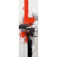 GLASBILD Abstraktes  - Multicolor, Basics, Glas (30/80/1,40cm) - Euroart