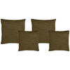 ZIERKISSENSET  42/53/42/53 cm   - Grün, Konventionell, Textil (42/53/42/53cm) - Livetastic
