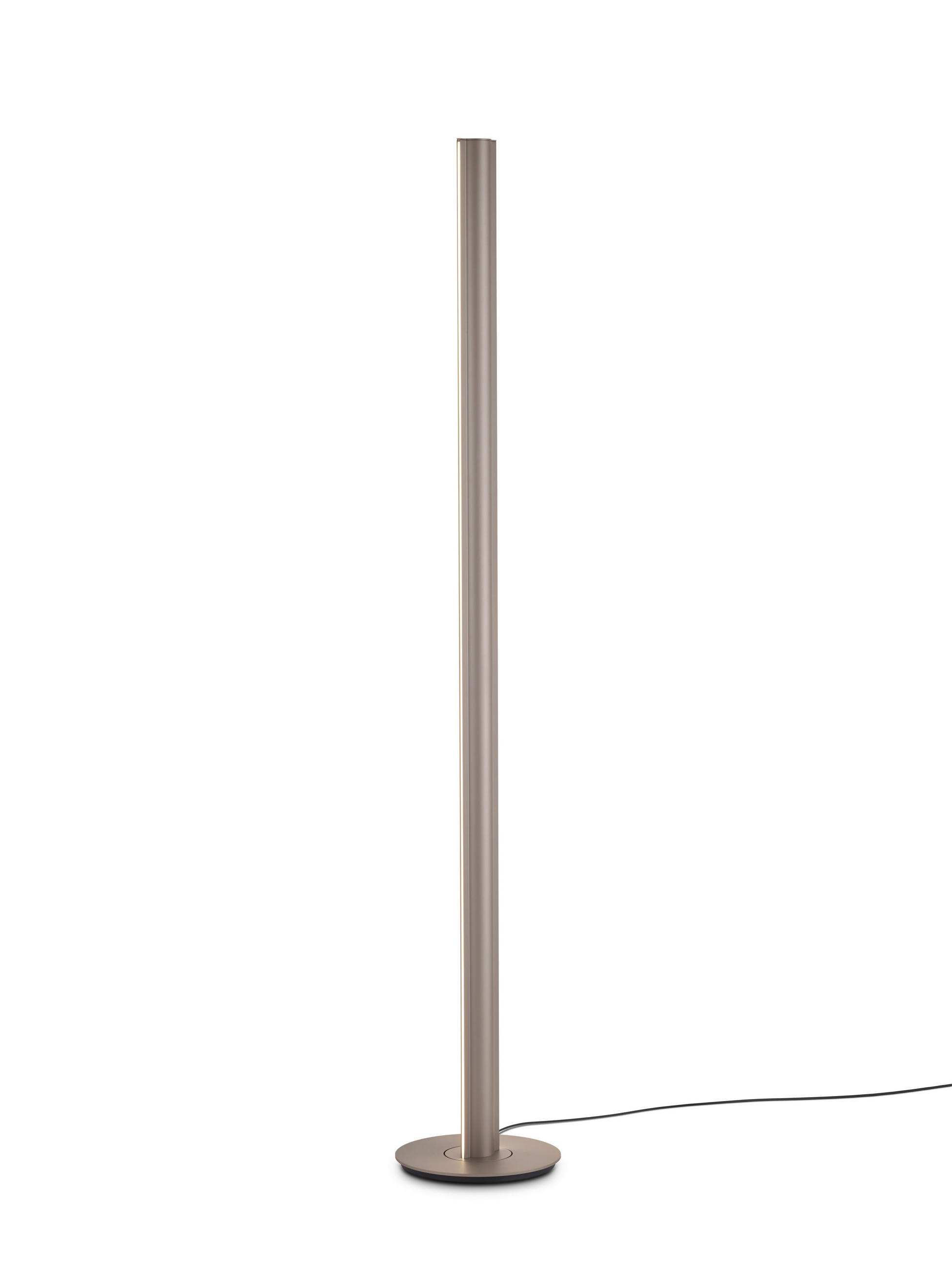 LED-STEHLEUCHTE 30/183 cm    - Weiß/Cappuccino, Design, Kunststoff/Metall (30/183cm) - Helestra