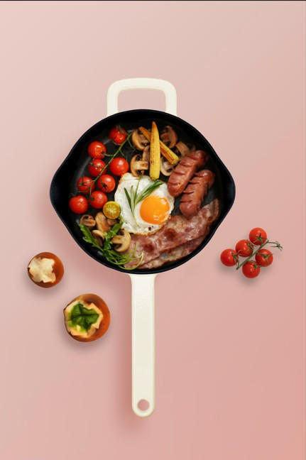 BRATPFANNE Moments Collection 24 cm  - Weiß, Basics, Metall (24cm) - Fissler