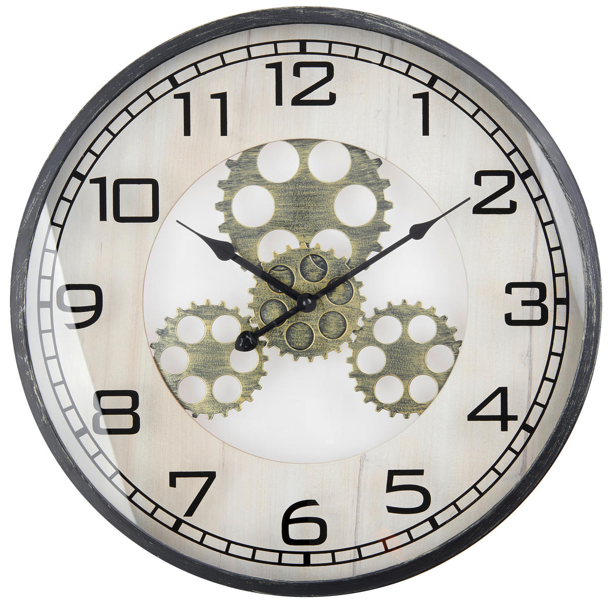 ZIDNI SAT         - Osnovno, staklo/metal (48cm) - Boltze Home