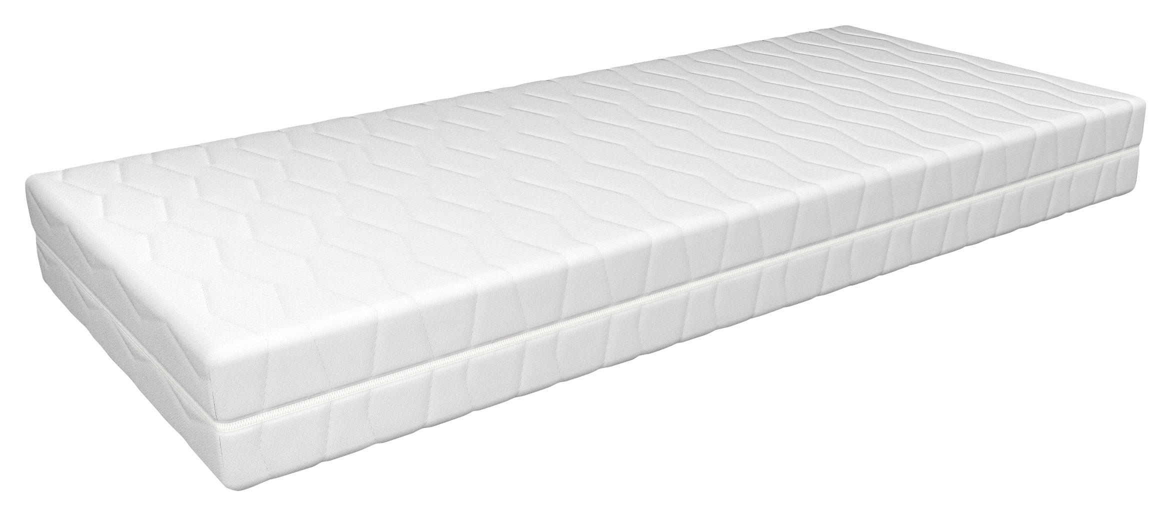 VZMETNICA 90/200 cm - bela, Basics, tekstil (90/200cm) - Sleeptex