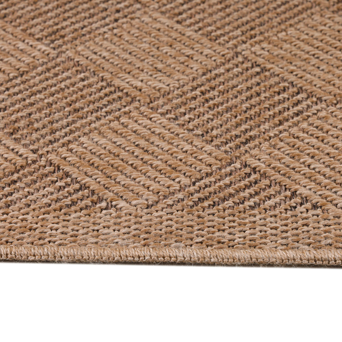 OUTDOORTEPPICH 160/230 cm Dhaka Hellgrau  - Hellgrau, Basics, Textil (160/230cm) - Novel