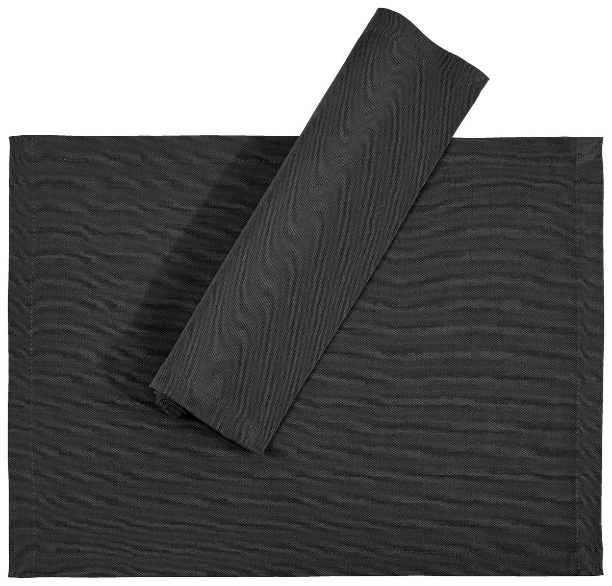 Suport De Farfurie 33/45 cm textil   - negru, Basics, textil (33/45cm) - Novel